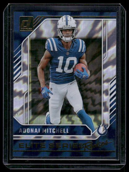 2024 Donruss Adonai Mitchell #29 Elite Series Rookies