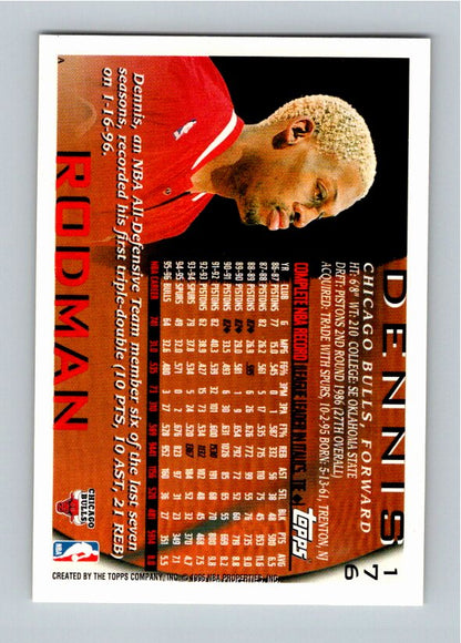 1996 Topps Dennis Rodman #176