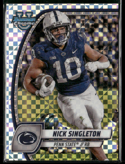 2024 Bowman Chrome University Nick Singleton #188