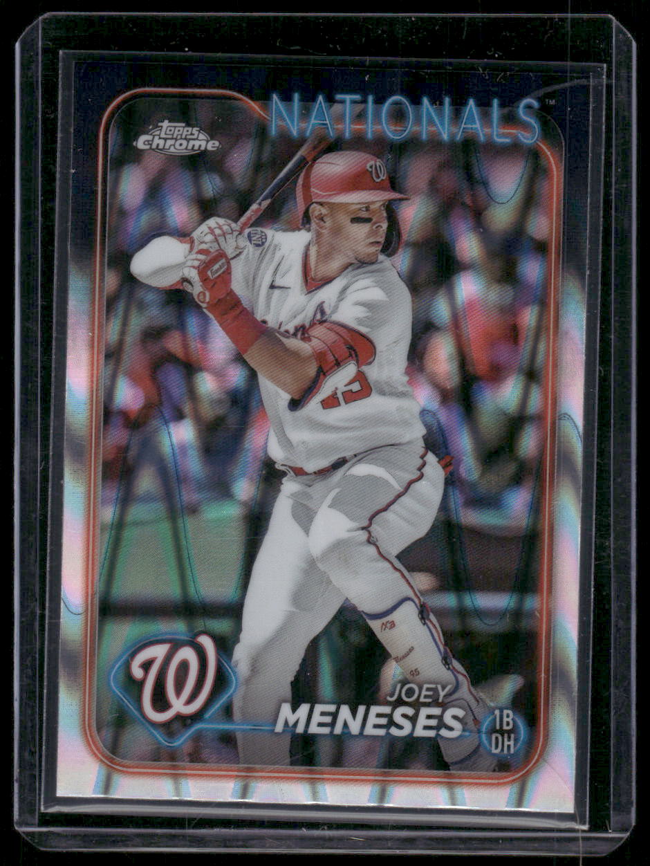 2024 Topps Chrome Joey Meneses #142 Ray wave