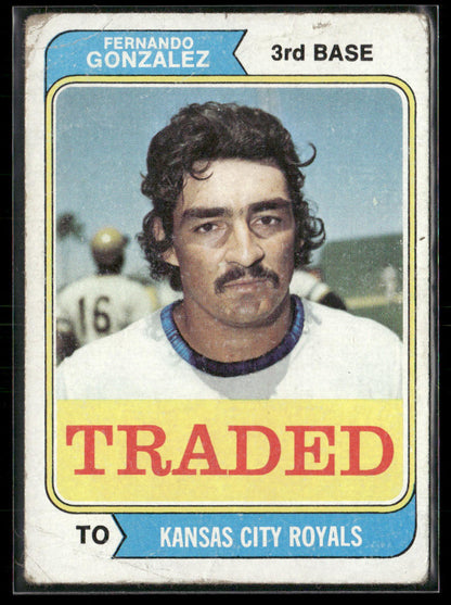 1974 Topps Fernando Gonzalez #649T Traded