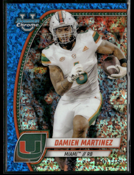 2024 Bowman Chrome University Damien Martinez #49