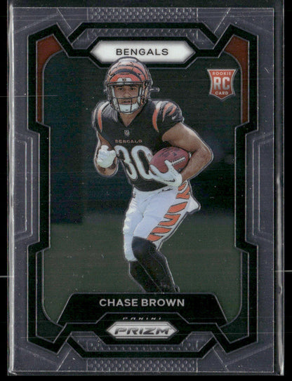 2022 Panini Prizm Chase Brown #318 Rookie