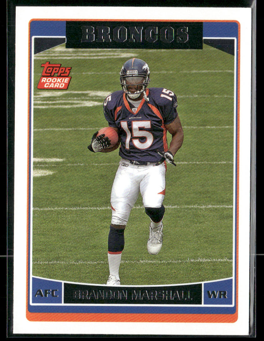 2006 Topps Brandon Marshall #385 Rookie