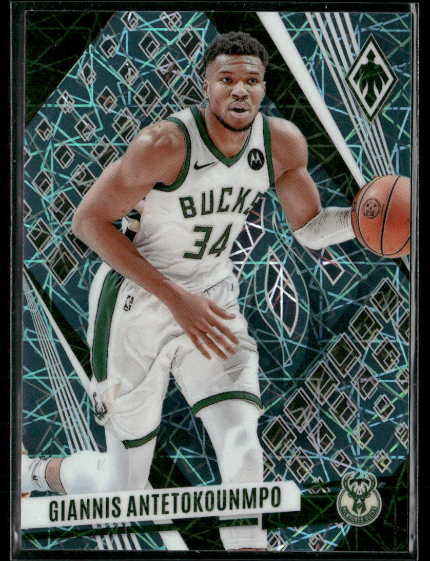 2023-24 Phoenix Giannis Antetokounmpo #176 Teal Laser