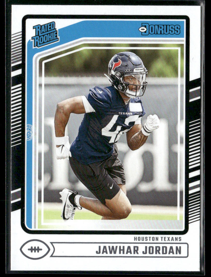 2024 Panini Donruss Jawhar Jordan #390 Rated Rookie