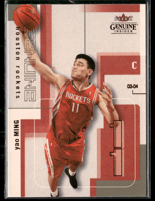 2003-04 Fleer Genuine Insider Yao Ming #11