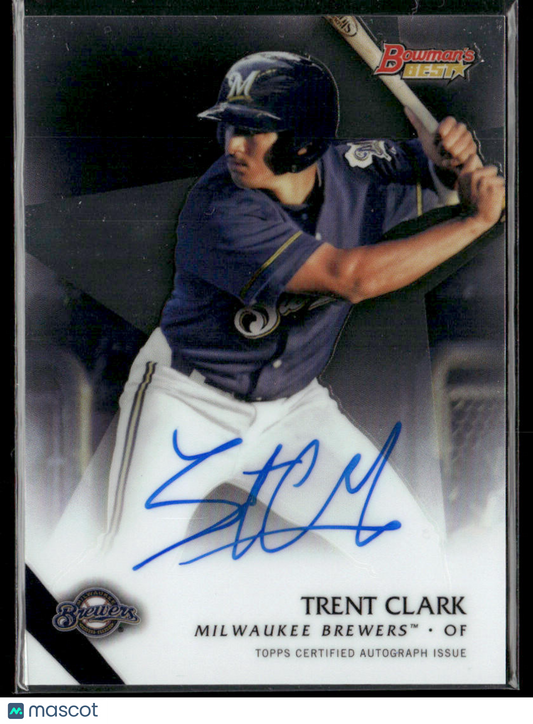 2015 Bowman’s Best Trent Clark Grisham #B15-TC Best Of 2015 Auto Yankees