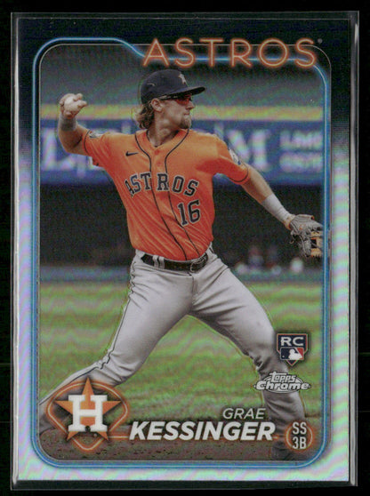 2024 Topps Chrome Grae Kessinger #193 Refractor Rookie