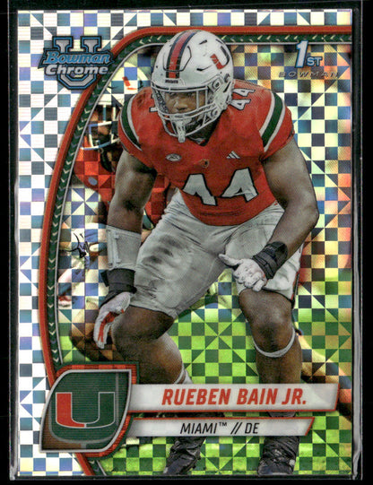 2024 Bowman Chrome University RUEBEN BAIN JR. #157