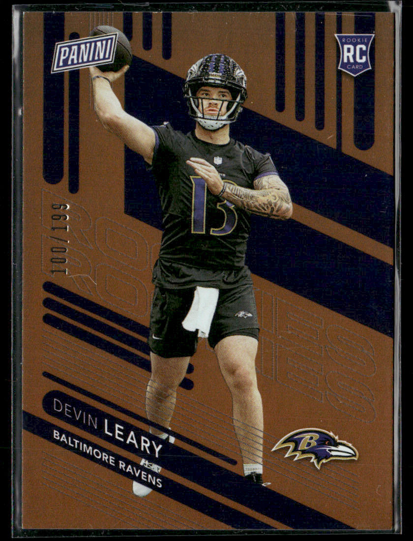 2024 Panini National Devin Leary #RC10 Gold /199