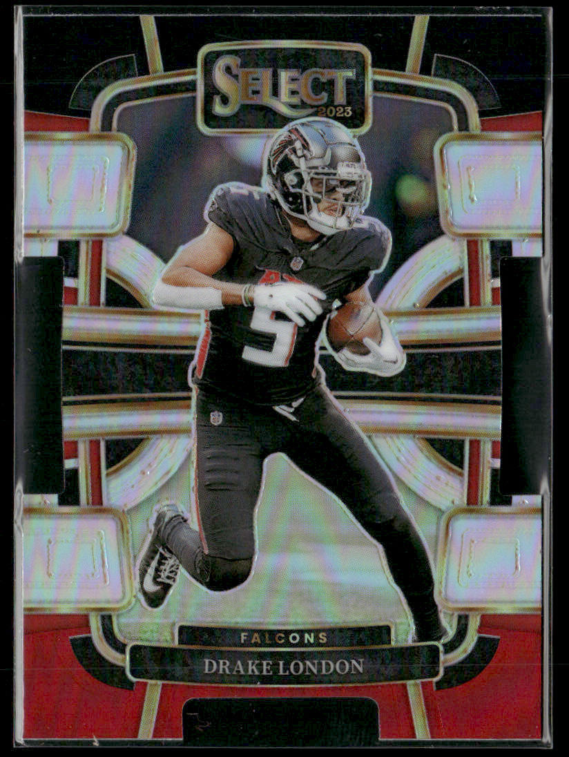 2023 Panini Select Drake London #6 Die Cut