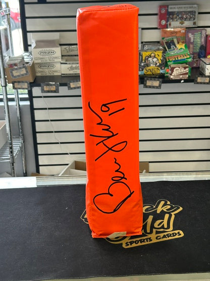 Bernie Kosar Cleveland Browns Signed Football Pylon