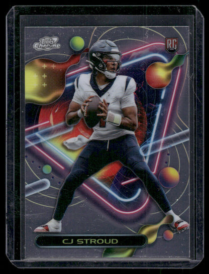 2023 Topps Composite CJ Stroud #252 Chrome Cosmic Rookie