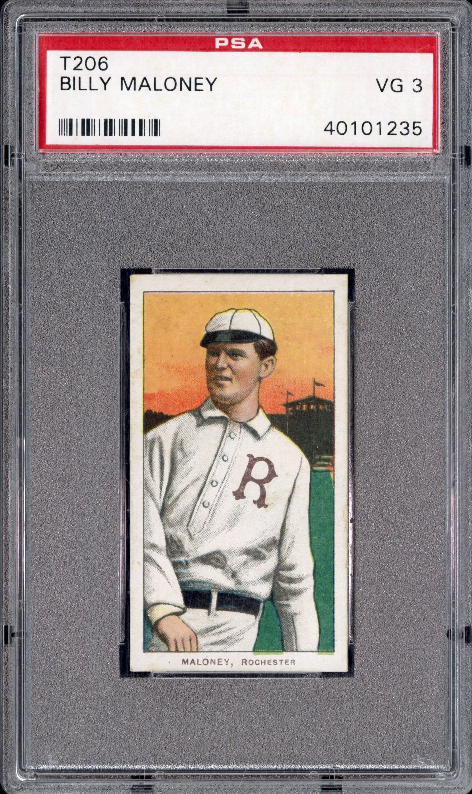 1909-11 T206 Billy Maloney PSA 3