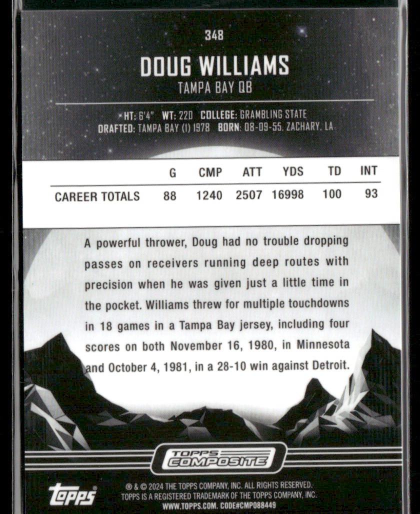 2023 Topps Composite Doug Williams #348 Midnight