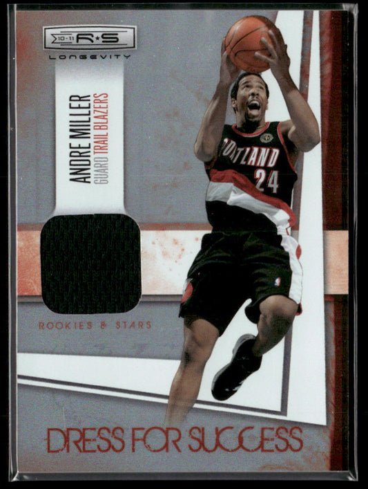 2010-11 Panini Rookies & Stars Andre Miller #2 Relic /299