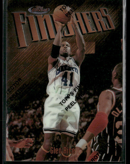 1997-98 Topps Finest Glen Rice #F5