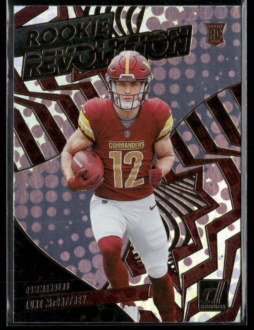 2024 Panini Luke McCaffrey #28 Rookie Revolution RC