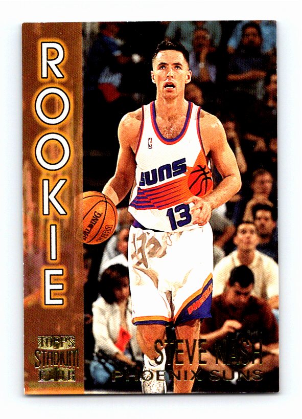 1996 Topps Stadium Club Steve Nash #R12 Rookies