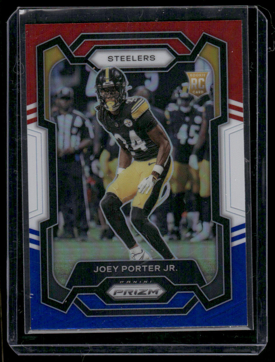 2023 Panini Prizm Joey Porter Jr. #386 Red/White/Blue Rookie