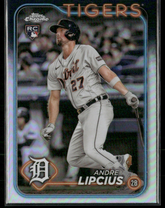 2024 Topps Chrome Andre Lipcius #227 Refractor Rookie