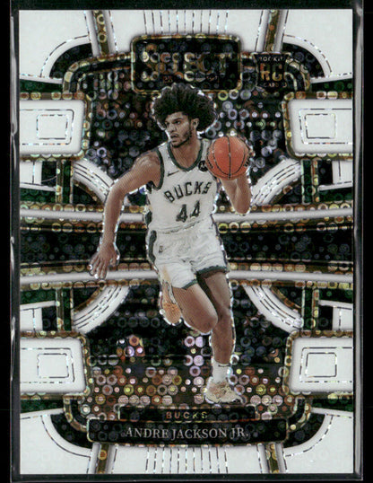 2023-24 Panini Select Andre Jackson Jr. #98 Disco White Prizm Rookie /75