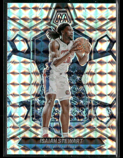 2023-24 Panini Mosaic Isaiah Stewart #199 Silver