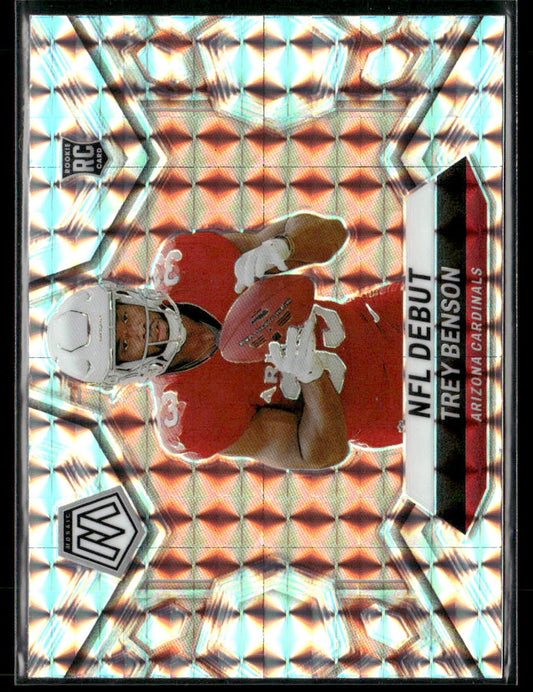 2024 Panini Mosaic Trey Benson #277 Mosaic Prizm RC