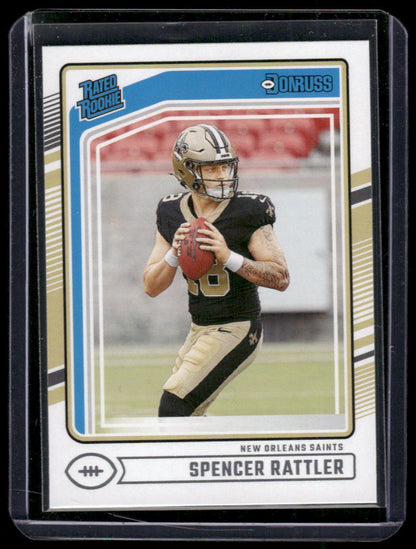 2024 Panini Donruss Spencer Rattler #359 Rated Rookie