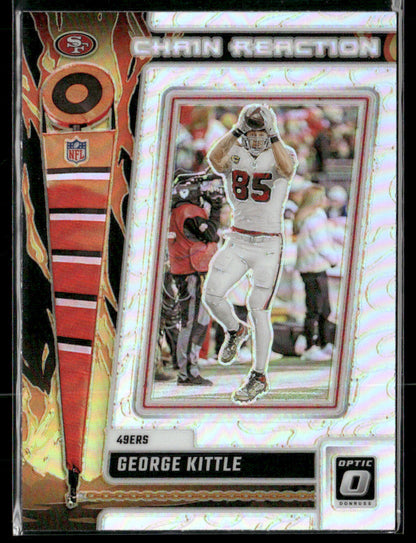 2023 Panini Donruss Optic Football George Kittle #CR-GK #85