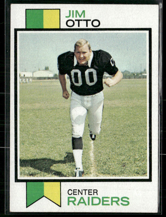 1973 Topps Jim Otto #461