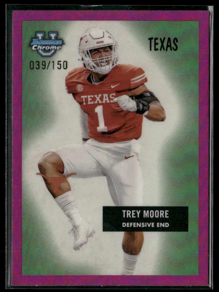 2024 Bowman Chrome University Trey Moore #55B-27 039/150