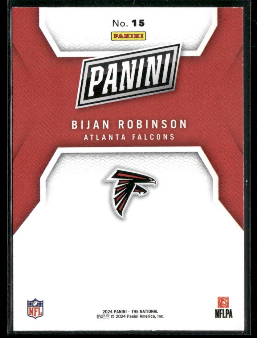 2024 Panini National Bijan Robinson #15 Silver Pack