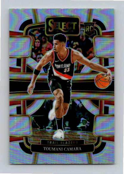 2023-24 Panini Select Toumani Camara #81 Silver Prizm RC