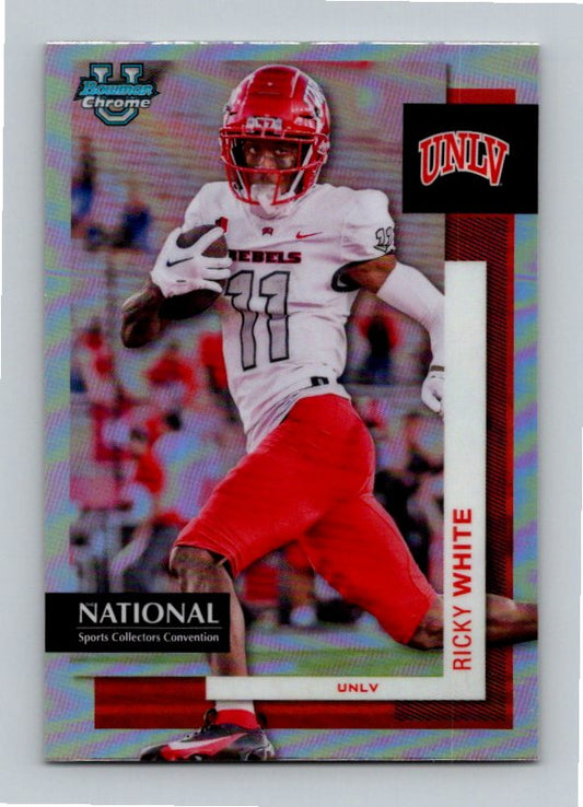 2024 Bowman Chrome U National Exclusive Ricky White #FB-7