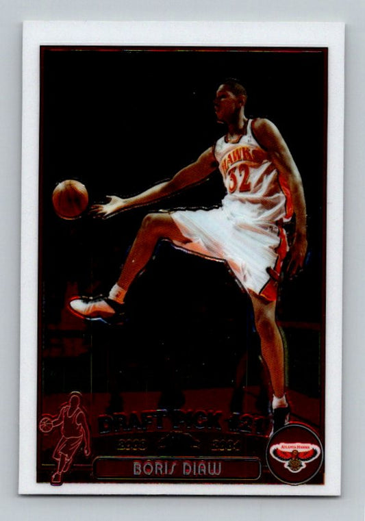 2003 Topps Chrome Boris Diaw #131b