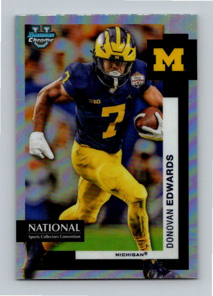 2024 Bowman Chrome U National Exclusive Donovan Edwards #FB-1