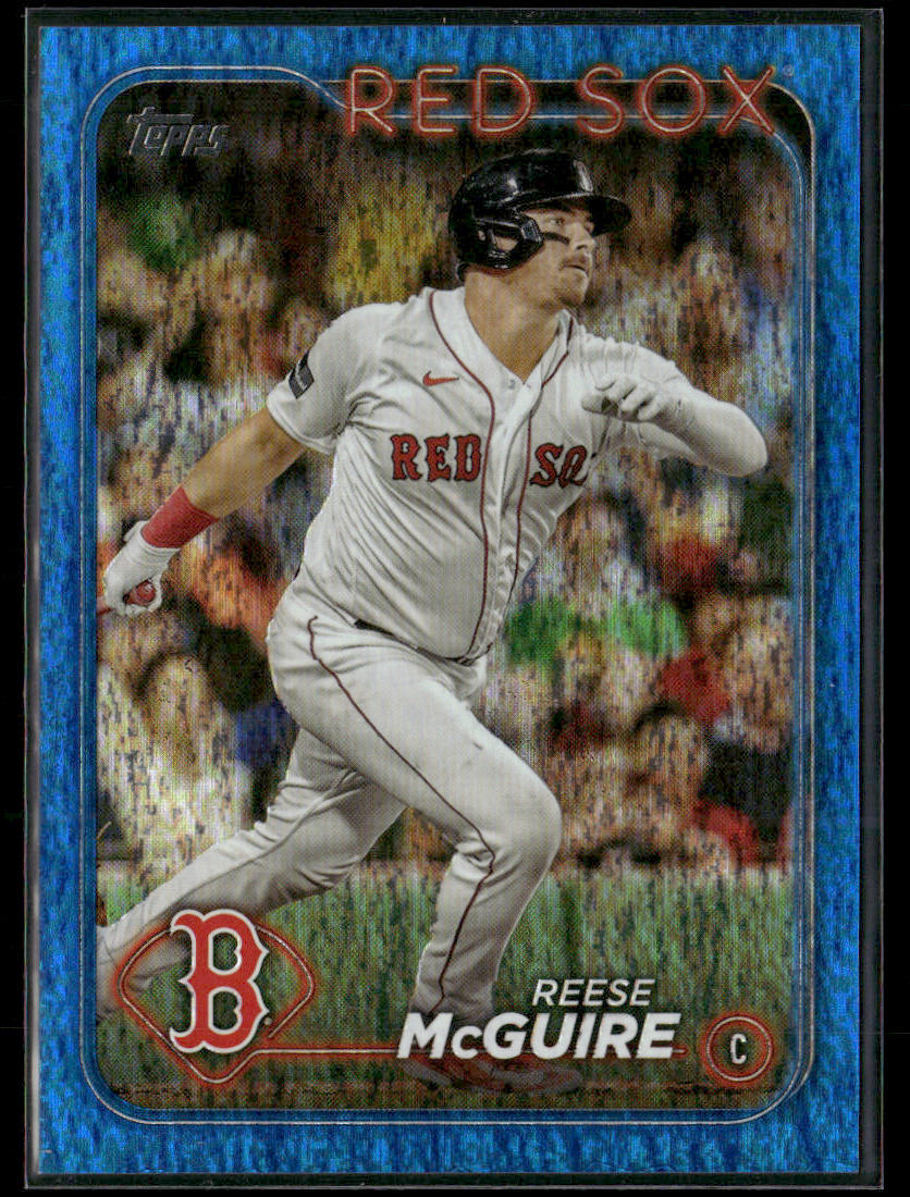 2024 Topps Series 2 Reese McGuire #474 Blue Holofoil /999