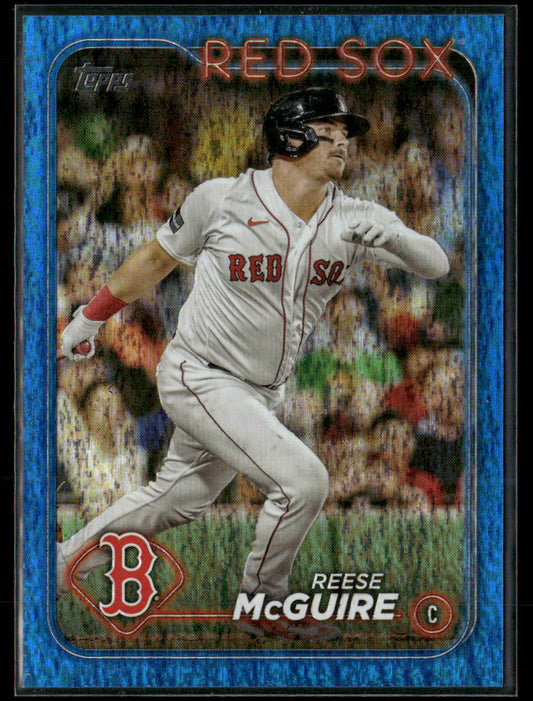 2024 Topps Series 2 Reese McGuire #474 Blue Holofoil /999