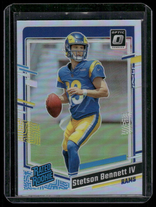 2023 Panini Donruss Optic Stetson Bennett IV #267 Holo Prizm Rated Rookie