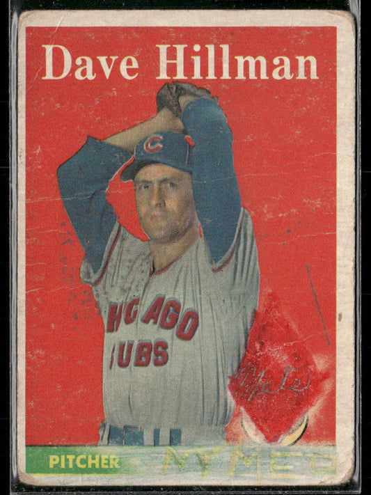 1958 Topps Dave Hillman #41