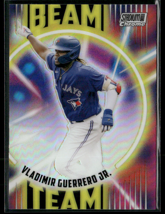 2021 Topps Stadium Chrome Vladimir Guerrero Jr. #BT-15 Beam Team