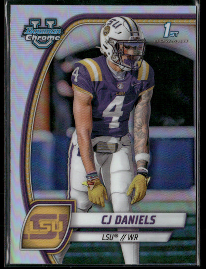 2024 Bowman Chrome University CJ Daniels #150