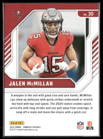 2024 Panini Jalen McMillan #30 Elite Series Rookies