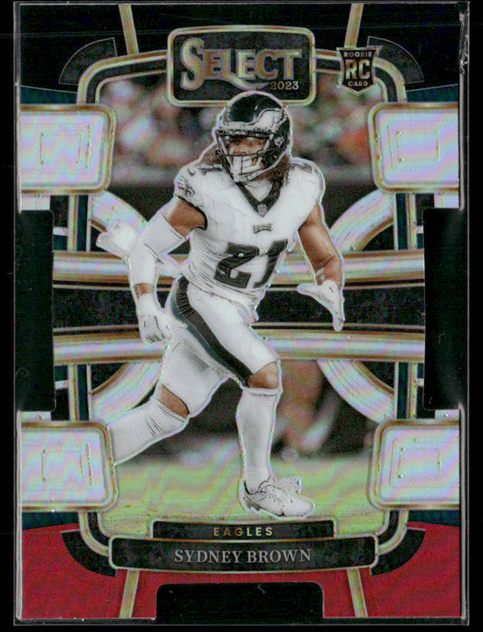 2023 Panini Select Sydney Brown #80 Die Cut RC