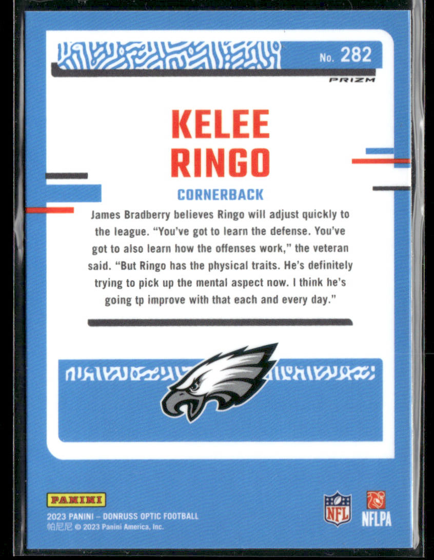 2023 Panini Donruss Optic Kelee Ringo #282 Holo Rated Rookie