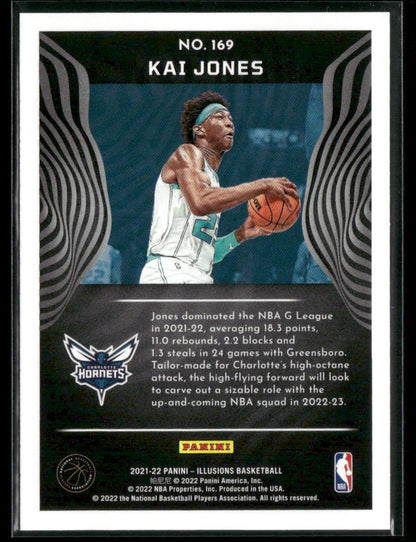 2021-22 Panini Illusions Kai Jones #169