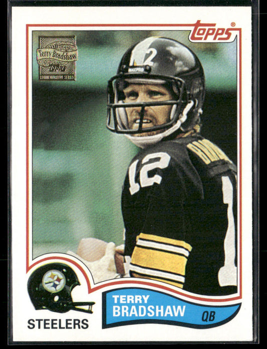 2002 Topps Terry Bradshaw #204 1982 Topps Reprint