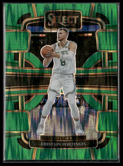 2023-24 Panini Select Kristaps Porzingis #62 Green Shock